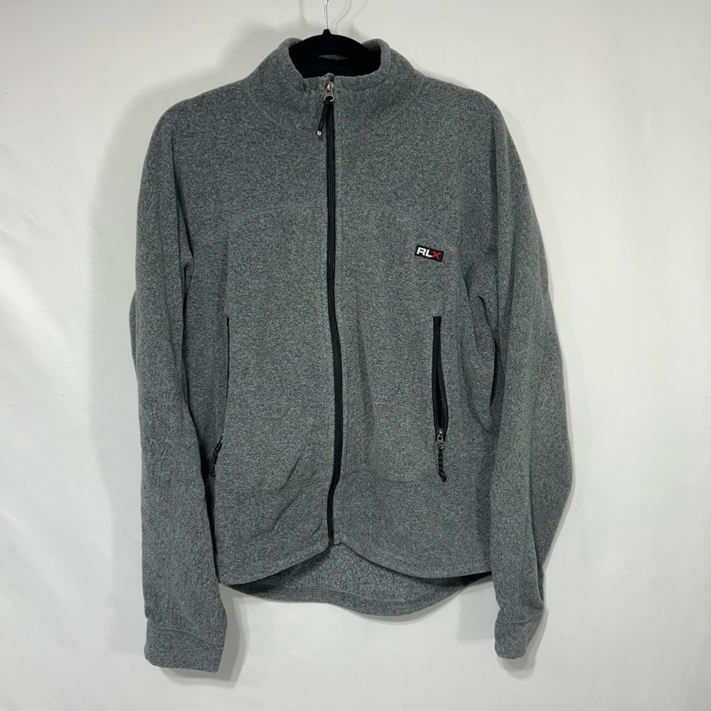 Polo Ralph Lauren Gray Zip-Up Sweater